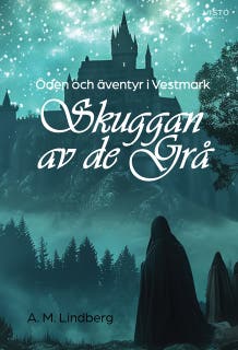 Skuggan av de Grå – omslag till ljudboken av Anna Maria Lindberg