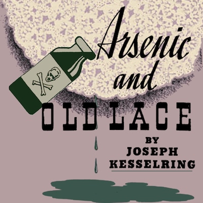 Arsenic and Old Lace – omslag til lydbogen af Joseph Kesselring