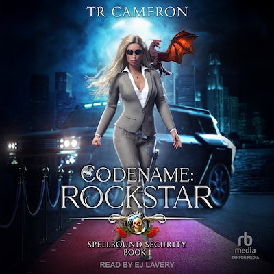 Codename: Rockstar – omslag til lydbogen af TR Cameron, Martha Carr, Michael Anderle