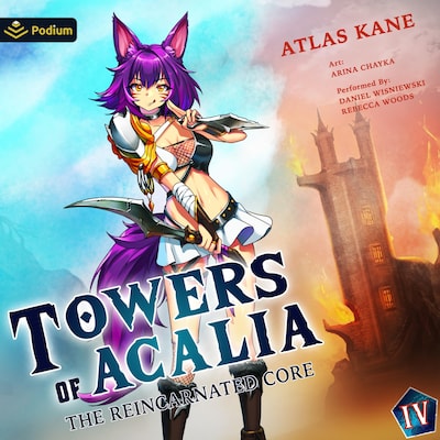 The Reincarnated Core Volume 4 – omslag til lydbogen af Atlas Kane
