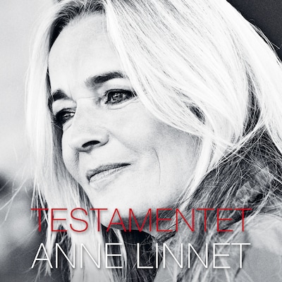 Testamentet – omslag til lydbogen af Anne Linnet