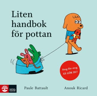Liten handbok för pottan – omslag till ljudboken av Anouk Ricard,Paule Battault