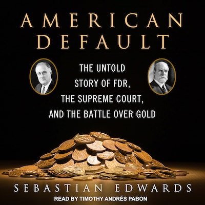 American Default – omslag til lydbogen af Sebastian Edwards