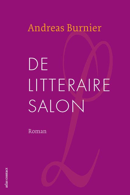 De litteraire salon – omslag van het luisterboek van Andreas Burnier