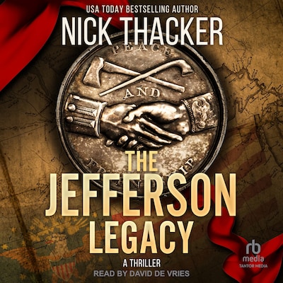 The Jefferson Legacy – omslag til lydbogen af Nick Thacker