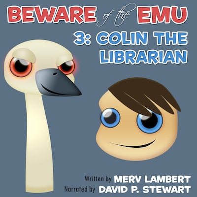Colin the Librarian – okładka audiobooka, autor Merv Lambert