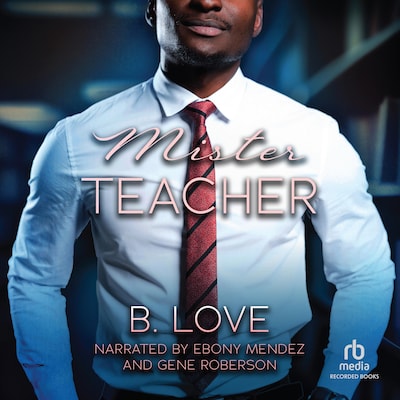 Mister Teacher – omslag til lydbogen af B. Love