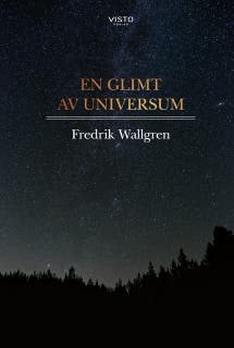 En glimt av universum – omslag till ljudboken av Fredrik Wallgren