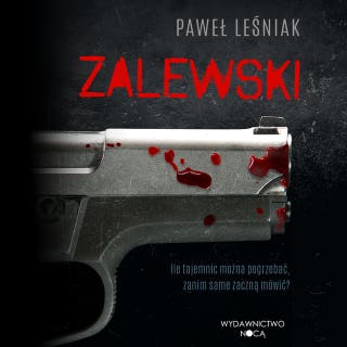 Zalewski – okładka audiobooka, autor Paweł Leśniak