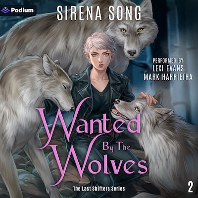 Wanted by the Wolves – omslag til lydbogen af Sirena Song