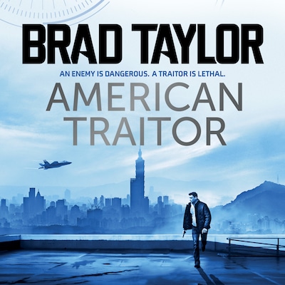 American Traitor – omslag til lydbogen af Brad Taylor