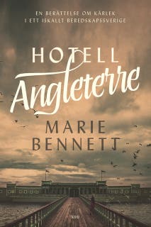 Hotell Angleterre – omslag till ljudboken av Marie Bennett
