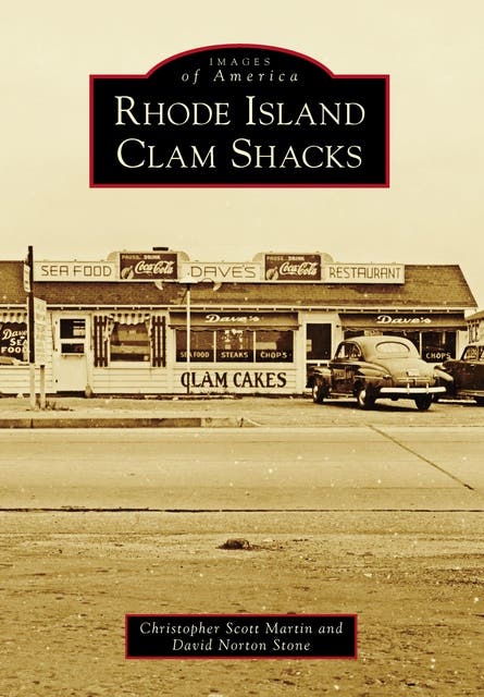Rhode Island Clam Shacks – omslag til lydbogen af David Norton Stone, Christopher Scott Martin