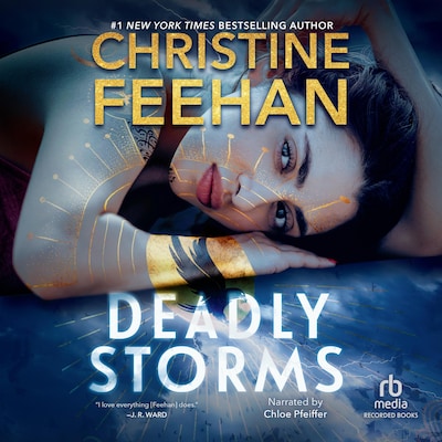 Deadly Storms – omslag til lydbogen af Christine Feehan