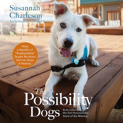 The Possibility Dogs – omslag til lydbogen af Susannah Charleson