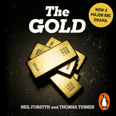 The Gold – omslag til lydbogen af Thomas Turner, Neil Forsyth