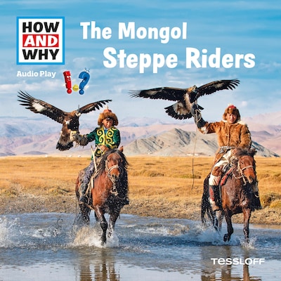 The Mongol Steppe Riders – okładka audiobooka, autor Dr. Manfred Baur
