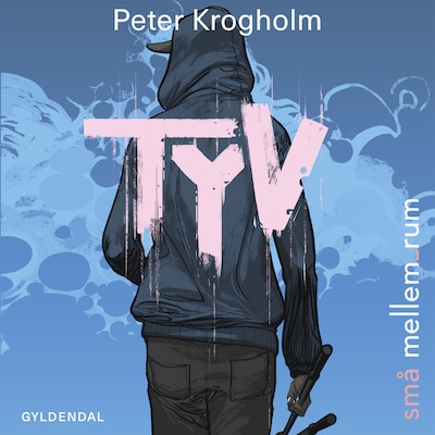 små mellem_rum. Tyv – omslag til lydbogen af Peter Krogholm