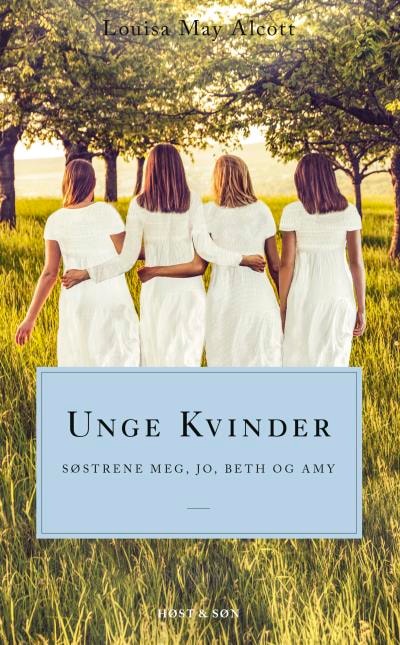 Unge Kvinder – omslag til lydbogen af Louisa M. Alcott