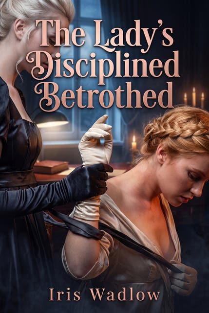 The Lady's Disciplined Betrothed: Sapphic Regency Erotic Domination Obedience Romance – omslag til lydbogen af Iris Wadlow