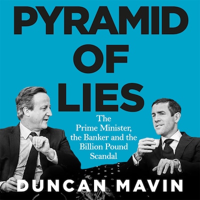 Pyramid of Lies – omslag til lydbogen af Duncan Mavin
