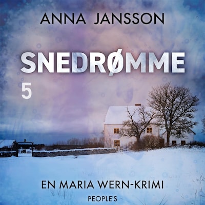 Snedrømme – omslag til lydbogen af Anna Jansson
