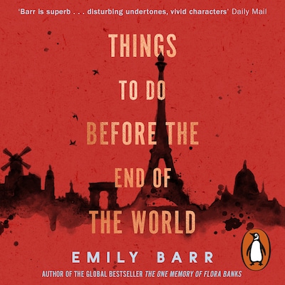 Things to do Before the End of the World – omslag til lydbogen af Emily Barr