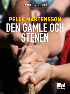 Den gamle och stenen – omslag till ljudboken av Pelle Mårtensson