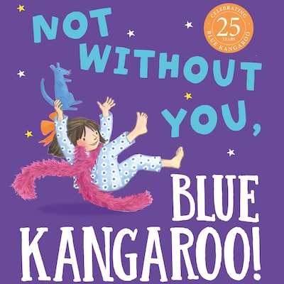 Not Without You, Blue Kangaroo – omslag til lydbogen af Emma Chichester Clark