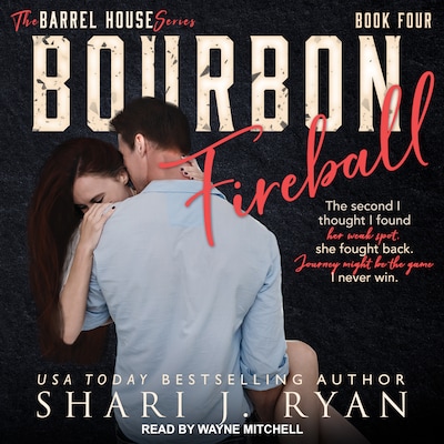 Bourbon Fireball – omslag til lydbogen af Shari J. Ryan