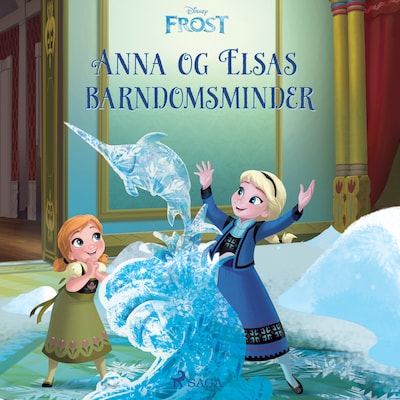 Frost - Anna og Elsas barndomsminder – omslag til lydbogen af Disney