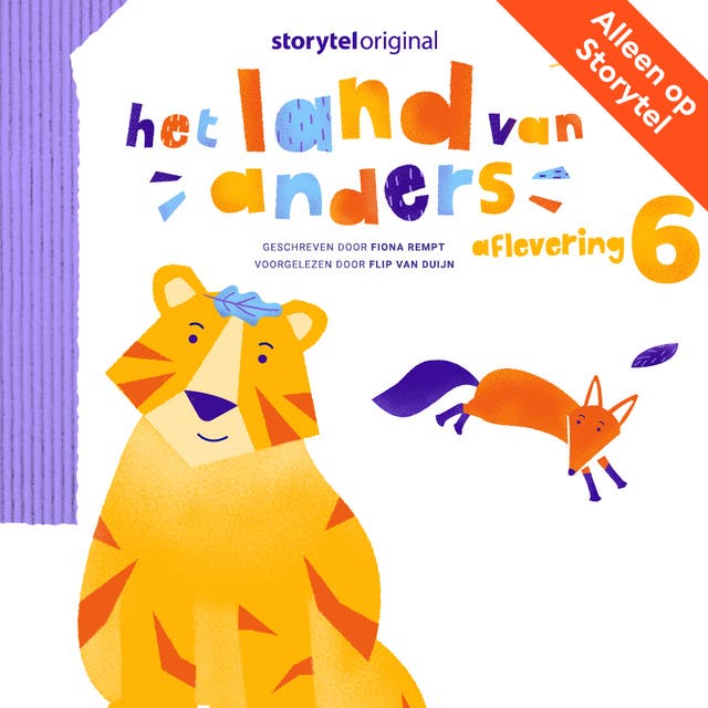Het land van Anders: Aflevering 6 – omslag van het luisterboek van Fiona Rempt
