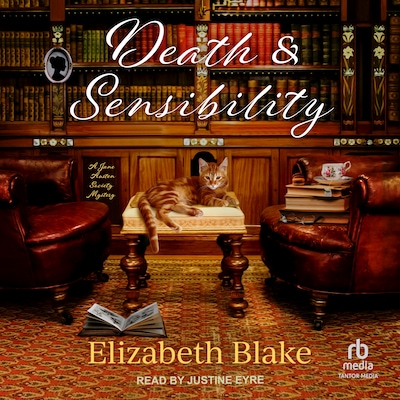 Death & Sensibility – omslag til lydbogen af Elizabeth Blake