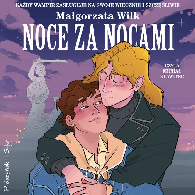 Noce za nocami – okładka audiobooka, autor Małgorzata Wilk
