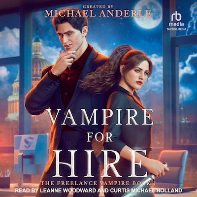 Vampire for Hire – omslag til lydbogen af Michael Anderle