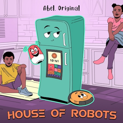House of Robots – omslag til lydbogen af Abel Studios