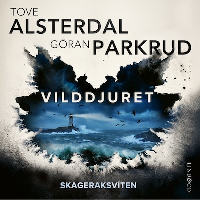 Vilddjuret – omslag till ljudboken av Tove Alsterdal, Göran Parkrud