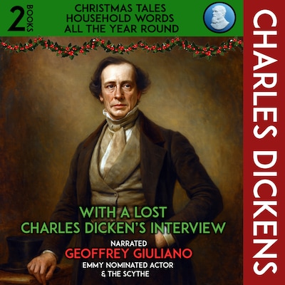 Christmas Tale Household Words, All The Year Round – omslag til lydbogen af Charles Dickens