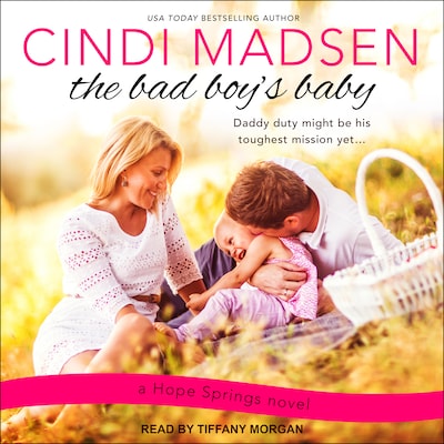 The Bad Boy’s Baby – omslag til lydbogen af Cindi Madsen