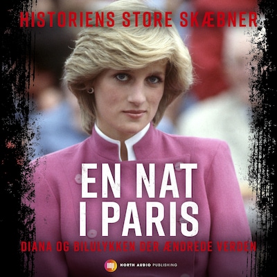 Lady Diana: En nat i Paris – omslag til lydbogen af Frederik Hoff Nielsen