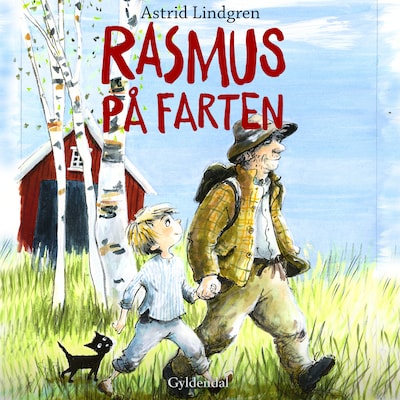 Rasmus på farten – omslag til lydbogen af Astrid Lindgren