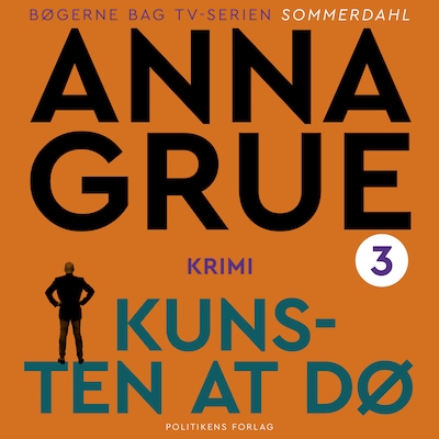 Kunsten at dø – omslag til lydbogen af Anna Grue