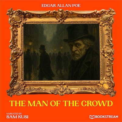 The Man of the Crowd – omslag til lydbogen af Edgar Allan Poe
