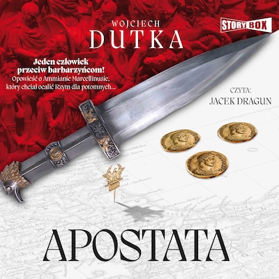 Apostata – okładka audiobooka, autor Wojciech Dutka
