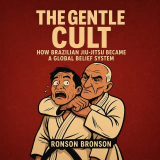 The Gentle Cult: How Brazilian Jiu-Jitsu Became a Global Belief System – omslag till ljudboken av Ronson Bronson