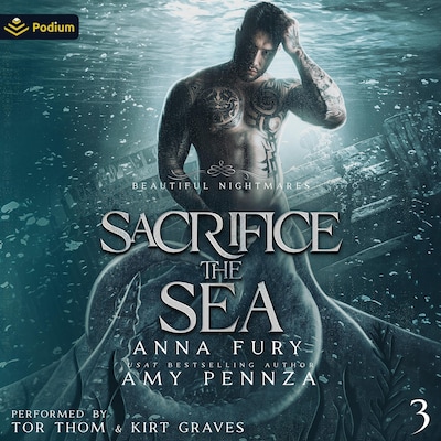 Sacrifice the Sea – omslag til lydbogen af Amy Pennza, Anna Fury