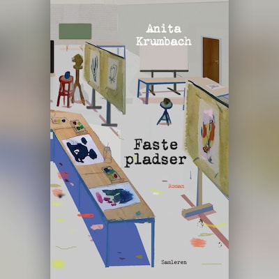 Faste pladser – omslag til lydbogen af Anita Krumbach