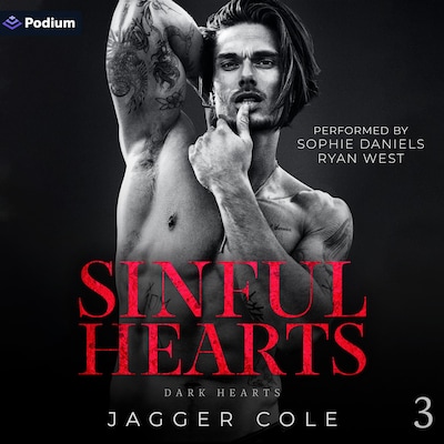 Sinful Hearts – omslag til lydbogen af Jagger Cole