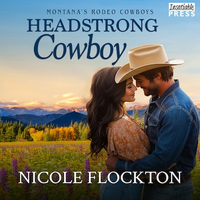 Headstrong Cowboy – omslag til lydbogen af Nicole Flockton