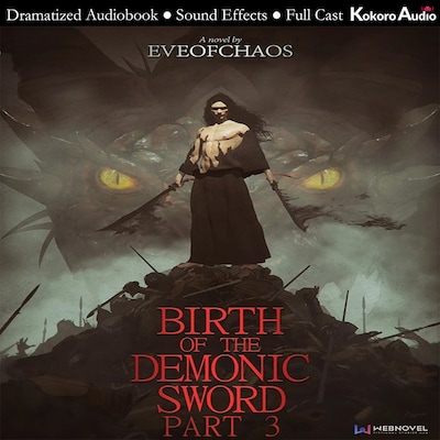 Birth of the Demonic Sword Part 3 – omslag til lydbogen af Eveofchaos
